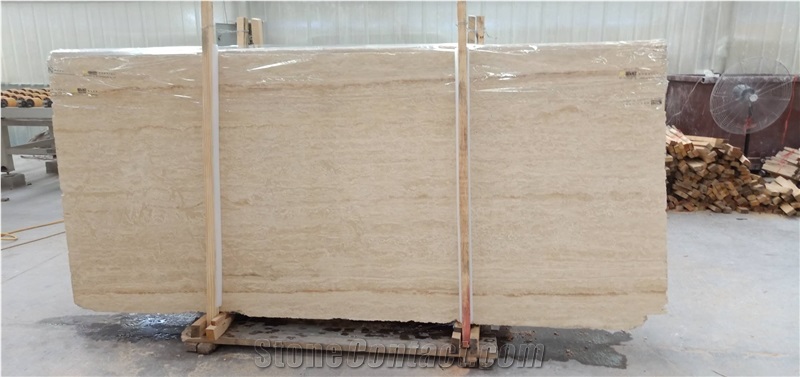 Beige Travertine for External Wall Tile