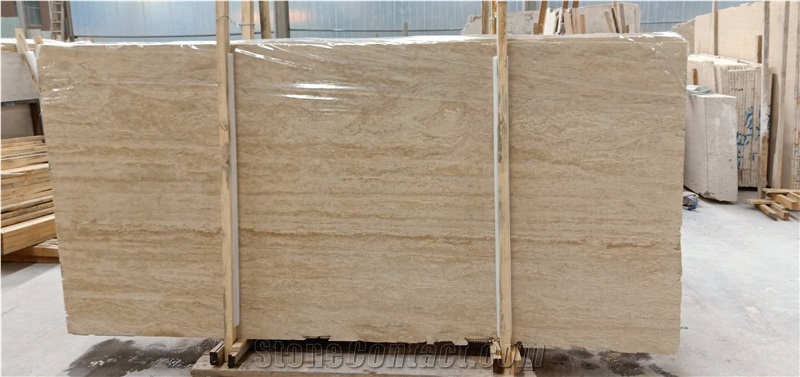 Beige Travertine for External Wall Tile