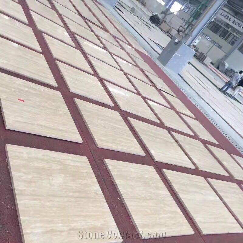 Beige Travertine for External Wall Tile