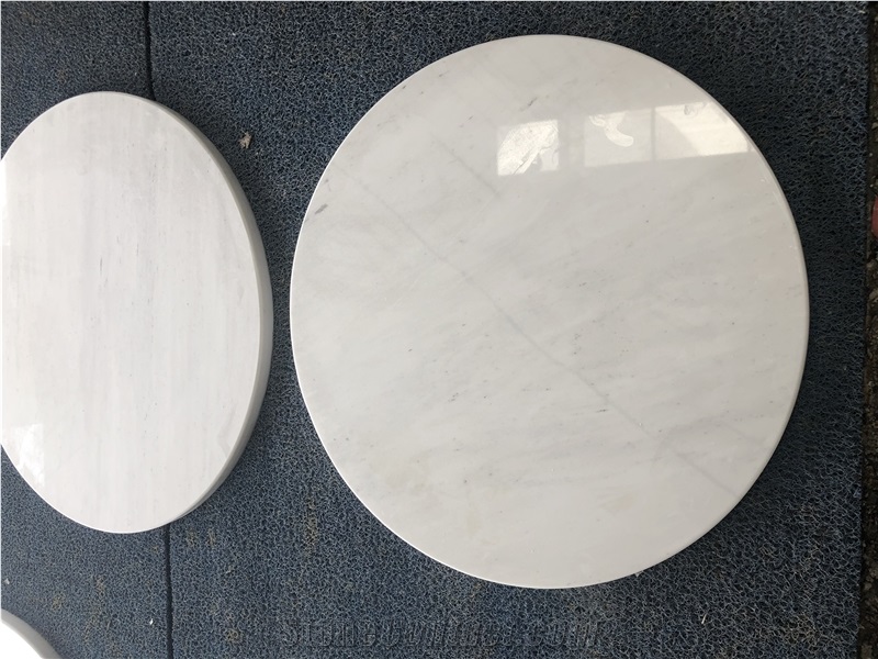 Bianco Polaris Marble Stone Table Top