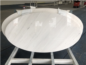 Bianco Polaris Marble Stone Table Top