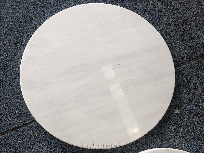 Bianco Polaris Marble Stone Table Top