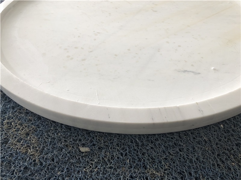 Bianco Polaris Marble Stone Table Top