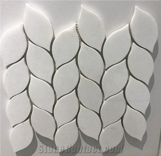 Carrara White Marble Hexagon Mosaic for Floor Tile
