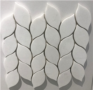 Carrara White Marble Hexagon Mosaic for Floor Tile