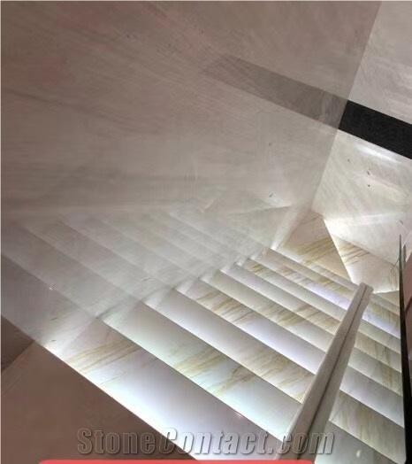 Golden Jazz White Marble for Walling Tile