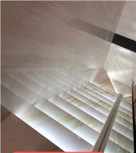 Golden Jazz White Marble for Walling Tile