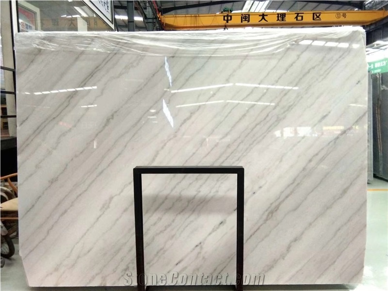 Guangxi White Marble for Floor Covering