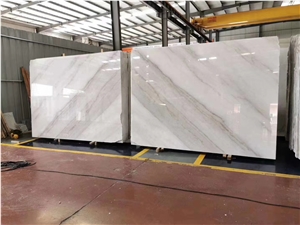 Guangxi White Marble for Floor Covering