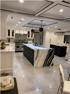 Panda White Marble for Wall and Floor Covering