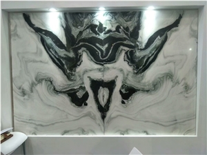 Panda White Marble for Wall and Floor Covering