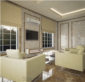 Nano Marble, Artificial Ebruli Marble