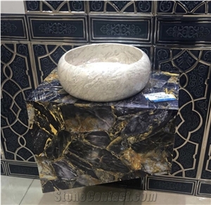 Nano Marble, Artificial Ebruli Marble