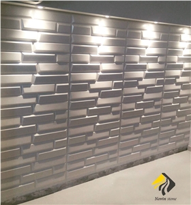 New Gohare Beige Limestone 3d Wall Panels New Gohare Beige Limestone 3d Wall Panels