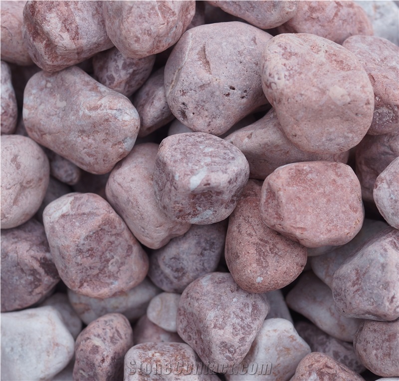 Cheap Red Stones for House Decoration