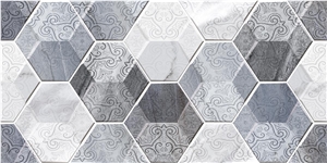 Polished Glazed Porcelain Tiles 300 X 600 mm