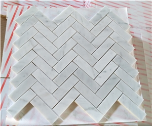 Bianco Carrara Marble Mosaic