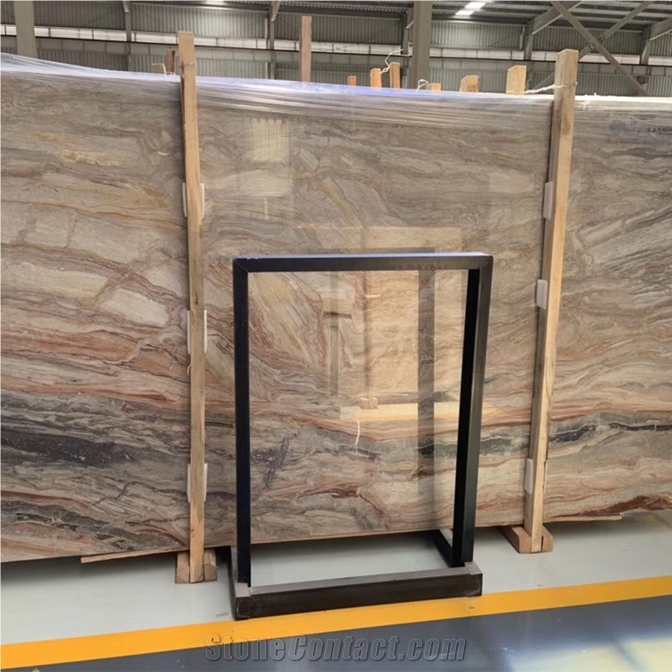 Arabescato Orobico Rosso Red Marble Bathroom Tiles