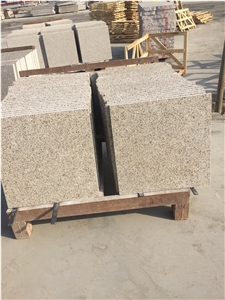 Polished Shandong Misty Yellow Granite Floor Tiles Polished Shandong Misty Yellow Granite Floor Tiles