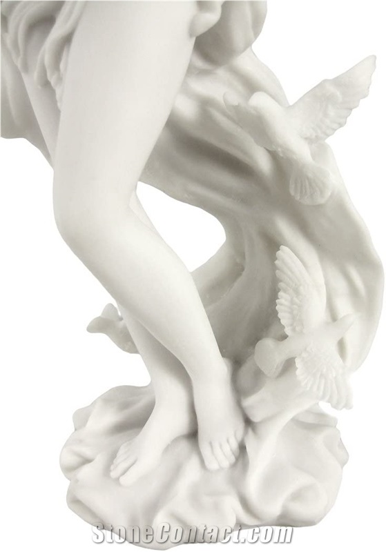 White Marble Birth Of Venus Sculpture Statue