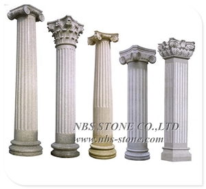 Decorative Granite Marble Rome Pillars and Columns