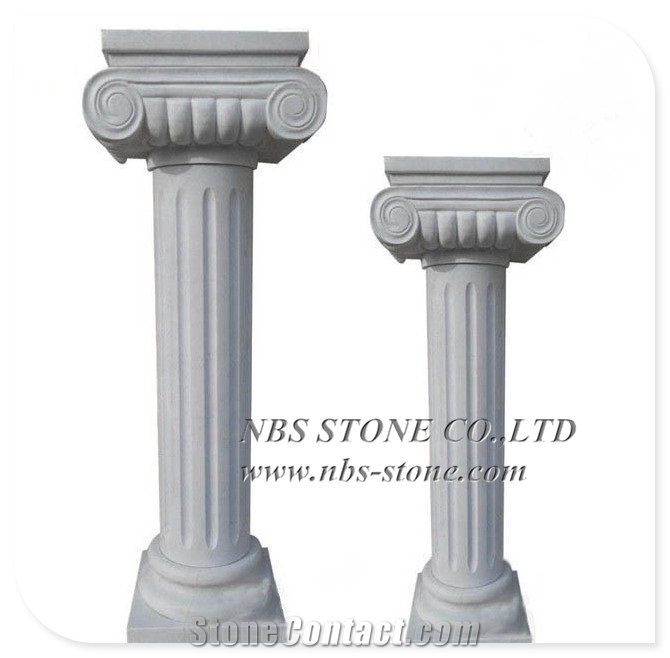 Decorative Granite Marble Rome Pillars and Columns