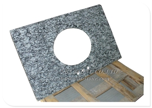 Natural Granite Bathroom Vanity Top Prefab Granite