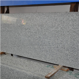 Sunny White Granite Prefabricated Bathroom Countertops
