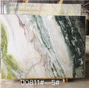 Galaxy Ocean Green Jade Marble Slab,Floor Tiles