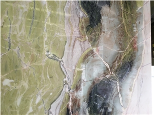 Galaxy Ocean Green Jade Marble Slab,Floor Tiles