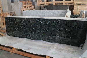 Emerald Pearl Granite Countertop Prefab Kitchen Top