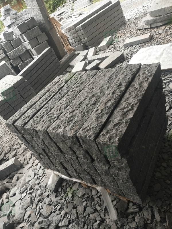 G654 Grey Granite Palisade Pineapple Finishing