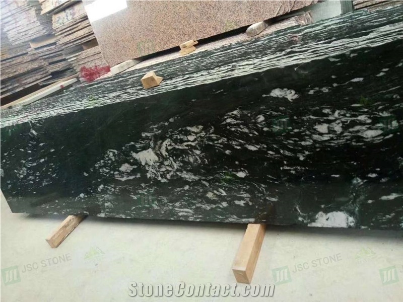 New Stone Factory Price Ice Ink Black Granite