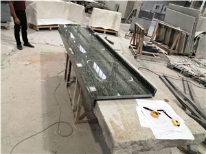 Olive Green Granite Kitchen Countertop