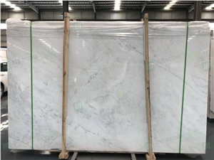 Oriental Statuario White Marble Slab