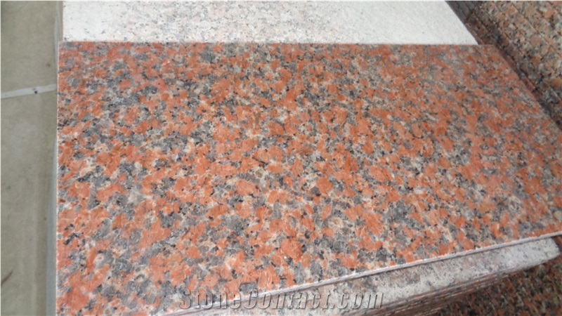 Chinese Granite G562 Maple Red Slabs Tiles