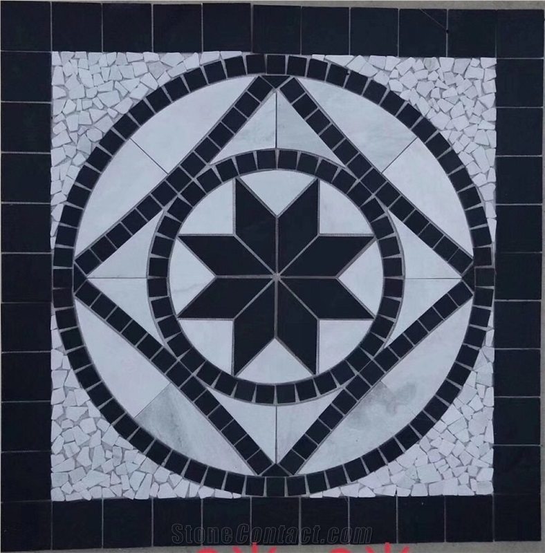 Stone Mosaic Mesh Medallions