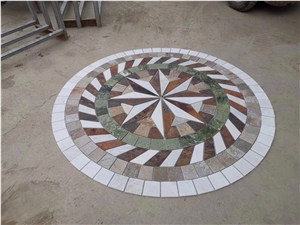 Stone Mosaic Mesh Medallions