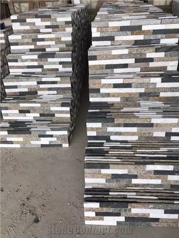Cultured Stone Wall Panels Quartz and Slate Veneer