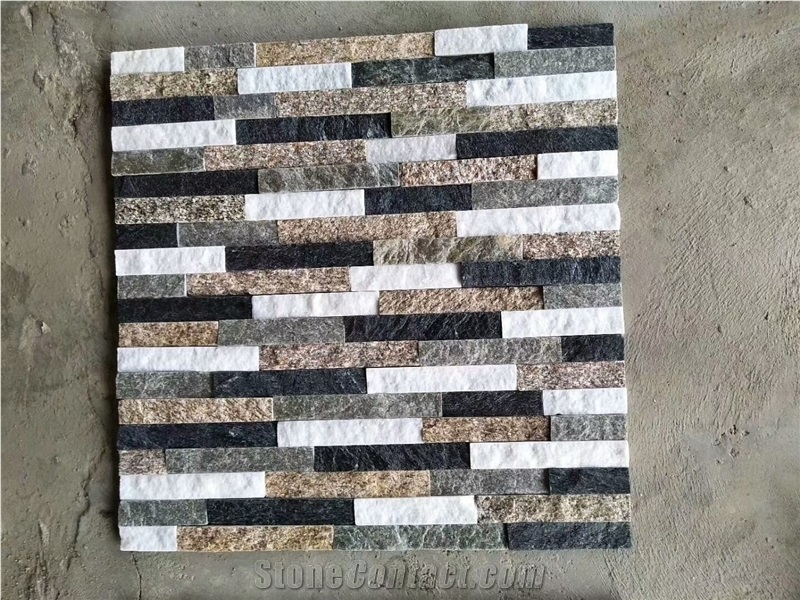 Cultured Stone Wall Panels Quartz and Slate Veneer