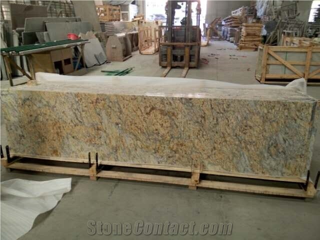 Diamond Like Flowers Granite Slabs and Tiles