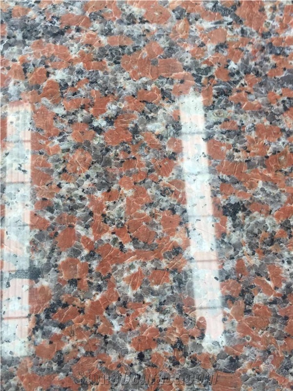 G562 Maple Red Granite Polished Tiles