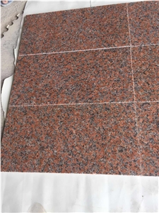 G562 Maple Red Granite Polished Tiles
