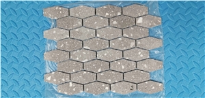 White/Black/Beige/Retro Quartz Stone Mosaic