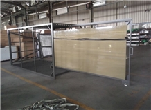 Big Slab Stone Tile Sliding Display Stand Rack