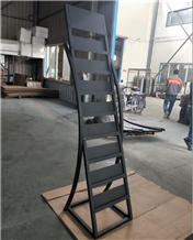 Display Rack For Quartz Sample, Stone Floor Stand