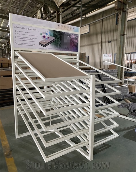 Flooring Sample Sliding Display Rack