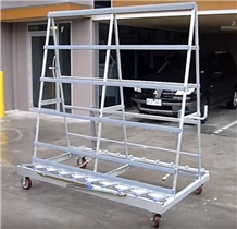 Slab Stone Or Glass Display Rack