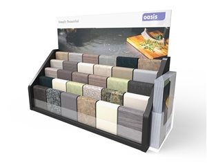 Small Wood Table Stand For Quartz Stone