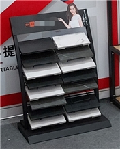Table Waterfall Metal Stand For Quartz Slab Tile